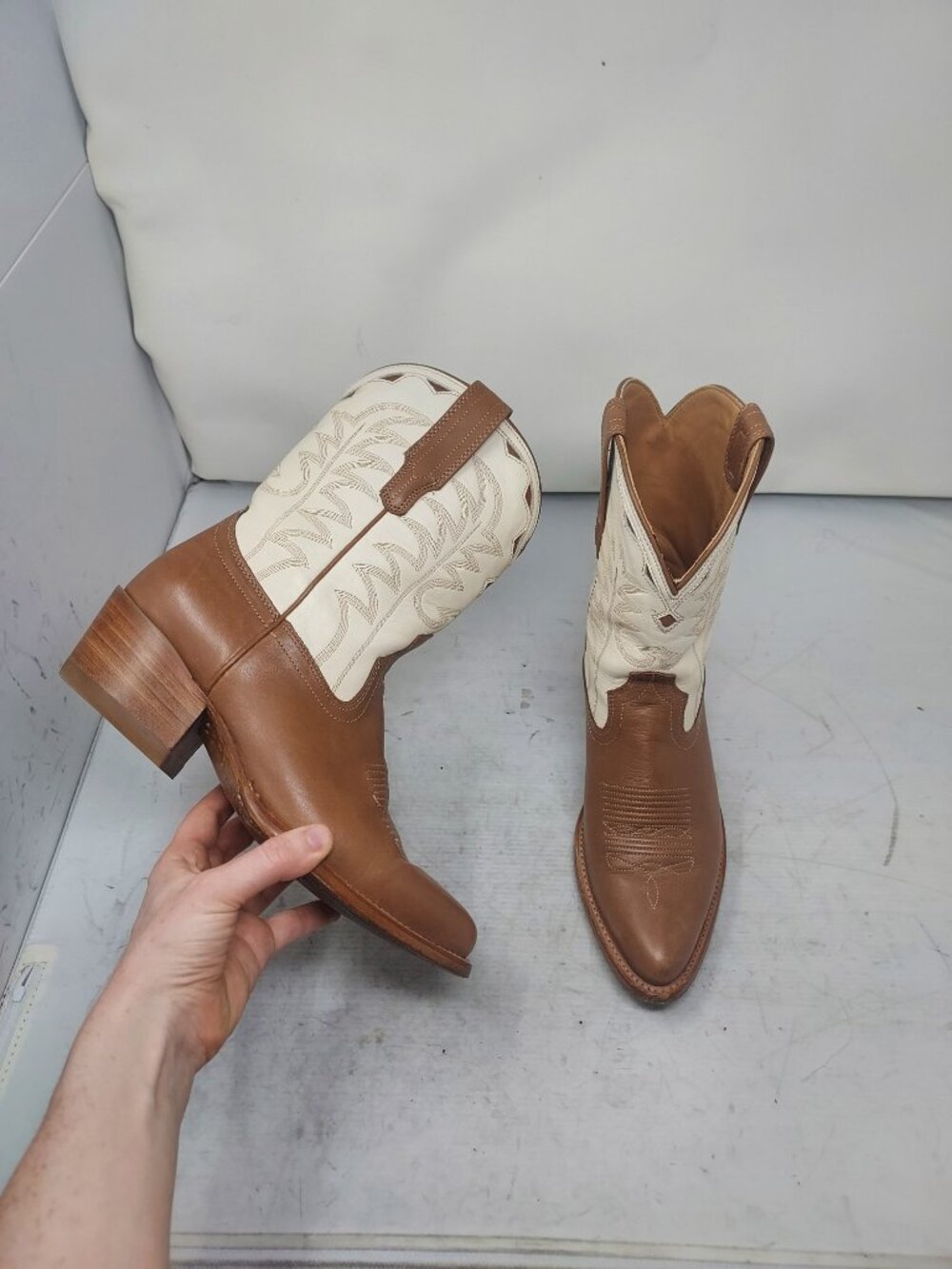 Tecovas Jolene Caramel Brown Cowboy Boot